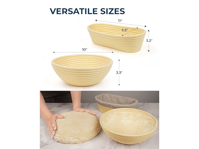 Bamboo Bread Banneton Proofing Basket List Target Baskets Near Me For Sale