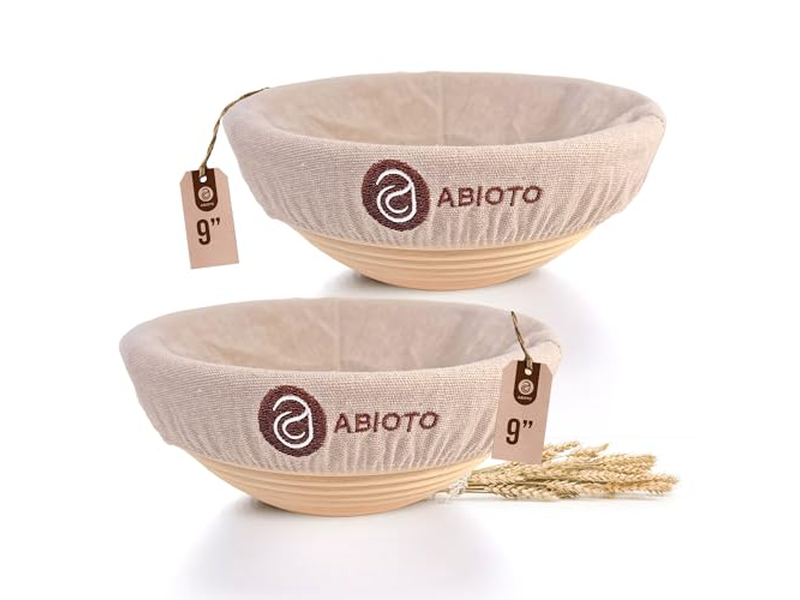 Banneton Kit Pack Mini Oval 250G 750G Best Liner Round Lined Willow Rattan