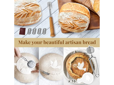 Bread Bowls For Serving Benneton Proofing Basket Set Of 2 10 Inch Baskets